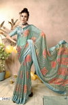 Rency By Vallabhi Printed Designer Brasso Sarees Wholesale Price In Surat